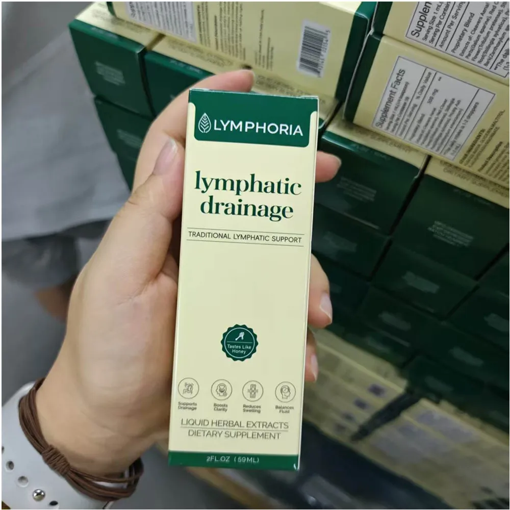 Lymphatic Drainage Support Liquid Drops – Natural Herbal Wellness Supplement - Image 2