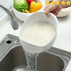 Multi-Functional Rice Filter Vegetable Drain Basket