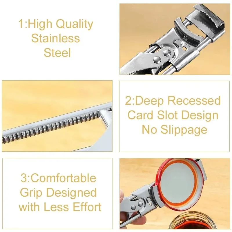 Adjustable Non-Slip Bottle Can Jar Opener - Image 4